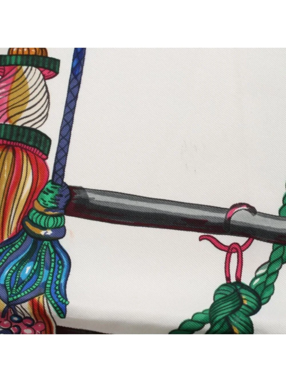 Hermes Scarf Carre 90 Pasementerie Silk